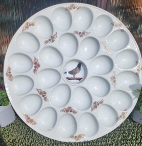 Półmisek okrągły do jaj 33 cm 